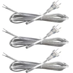 Adiyz Clear Lamp Cord,8 Feet Length Silver Replacement Cords For. Fixed Price $22.84.