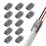 Goochan 2-pin Led Connector For 10mm Wide Waterproof Single Color Strip Ligh. Fixed Price $14.92.