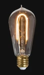 B&p Lamp Medium Base E26 Led Edison Bulb With Vintage Style Hairpin Filament,. Fixed Price $23.18.