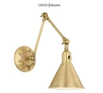 Crystorama Lighting Group Mor-8801-ag Morgan 11" Tall Wall Sconce*new*. Fixed Price $249.99.