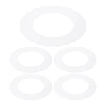Plastic Ring 2.8" Id 4.5" Od, 5 Pcs Translucent Matte White Goof Rings. Fixed Price $8.30.