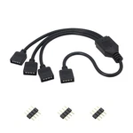 Gelrhonr 12v 4 Pin Rgb Splitter Cable Led Strip Connector, Splitter.... Fixed Price $11.32.