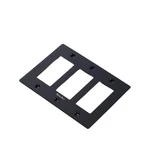 Buster + Punch Npl-023066 Wall Plates Triple Rocker Switch Outlet - Black. Fixed Price $89.00.