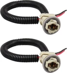 Led License Plate Light Socket With Wiring Harness Compatible F150 F250 F35. Fixed Price $33.32.
