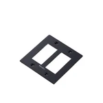 Buster + Punch Npl-023063 Wall Plates Double Rocker Switch Outlet - Black. Fixed Price $69.00.