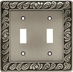 Franklin Brass 64039 Paisley Double Toggle Switch Wall Plate /. Fixed Price $13.89.