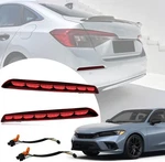 Red Housing Full Led Rear Reflector Fog Bumper Drl Kit For Honda Civic 11th 2022. Fixed Price $76.14.
