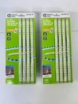 Commercial Electric 12" 4-strip Linkable Led Flexible Tape Light Kit Lot Of 2. Fixed Price $55.00.
