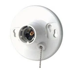 Leviton 8827-cw4 Medium Base Lampholder 250v 660w Pull Chain. Fixed Price $20.96.