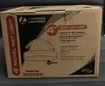 Lithonia 4" Nickel Wet Light Recessed Finishing Trim With Bulb 3h20bn. Fixed Price $24.99.