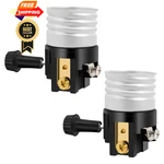 Ul Listed E26 Light Socket Baocuz Lamp Replacement With On/off Black. Fixed Price $11.99.