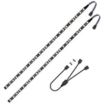 Vrabocry Led Rgb Pc Light Strip 2pcs 19.7in 12v Grb 2pcs, Multicolor. Fixed Price $12.65.