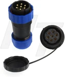 Hangton He29 7 Pin Waterproof Aviation Circular Connector Plug Pan Size:. Fixed Price $30.99.