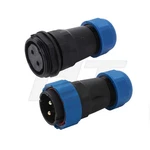 Hangton He29 Waterproof Electrical Circular 2 Pin Connector Male Female Cable.... Fixed Price $25.04.