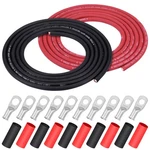 Igreely 6 Gauge Awg Wire 10 Feet Black + Red 6awg 20 Ft, Red+black. Fixed Price $59.57.