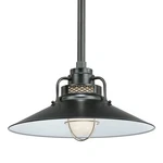 Millennium Lighting Rrrs18 Black R Series 1-light 18"w Outdoor Shade. Fixed Price $249.90.