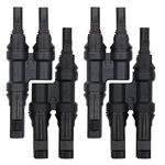 Airtak 4 Pcs Solar Branch Connectors 1500v Dc,ip67 Waterproof T Connector For.... Fixed Price $24.11.
