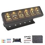 6 Gang Wireless Switch Panel,multifunction Remote Panel For Offroad Li.... Fixed Price $66.16.