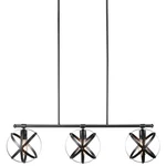 Globe Electric 60878 Tatum 3 Light 36"w Chandelier - Bronze. Fixed Price $130.56.