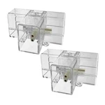 Cezelux 2 Pack Hexagon Garage Light Connectors 90 T-connector Pin 3 Clear. Fixed Price $11.94.