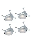 (4) Halo Rl 6" Color Selectable Canless Recessed Led Light Rl6dm-hl6rsmf-4pk. Fixed Price $30.19.