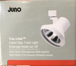 Juno Trac-lites Flared Step Track Light R552 Par30 75w Max White Trac-master. Fixed Price $17.95.