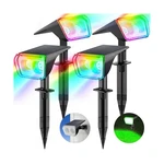 Consciot Solar Spot Lights Outdoor, 30 Led Waterproof Color Changing Sp.... Fixed Price $51.74.