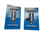New Jandorf 60403, 3-way Turn Knob Lamp Socket (lot Of 2) **sale**. Fixed Price $14.38.
