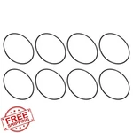 Uxcell 8pc O-rings 4-1/2" Id 4-3/4" Od Nitrile. Fixed Price $20.00.