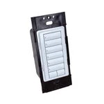 Lutron Homeworks Qs Hqwd-w6brl-wh Wired 6 Button Keypad Hqwa / Hqwd White. Fixed Price $149.99.