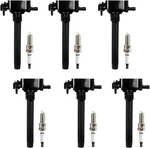Pack Of 6 2011-20 Xongjojo Ignition Coil W/ Spark Plug Uf648 Town & Country. Fixed Price $39.99.