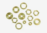 Jandorf Hex Nuts 12pk Brass Hold Together Connecting Part Lighting Fixture. Fixed Price $9.99.