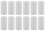 Creative Hobbies 1.75" White Plastic Candle Covers Sleeves Chandelier Socket Co. Fixed Price $15.95.
