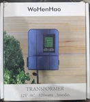 Open Box Wohenhao 12v 120w Low Voltage Landscape Lighting Transformer. Fixed Price $49.95.