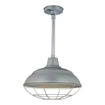 Millennium Lighting Rwhs17-ga R Series 1-light Warehouse Shade In Red. Fixed Price $123.90.