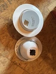 Lot 2 Vulite V3029-wh Recessed Eyeball Trim Juno Lighting Fixture Adjustable. Fixed Price $9.99.
