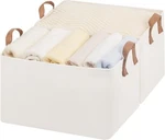 Storageworks Storage Bins, Organizers With Handles, Metal Frame, 2-pack. Fixed Price $17.99.