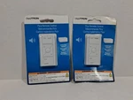 Lot Of 2 - Lutron Caseta Pico Wireless Audio Remote Control Pj2-3brl-gwh-a02. Fixed Price $89.99.