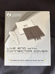 Lithonia White Live End Junction Box Feed Connector W/ Mounting Plate & Cover. Fixed Price $17.99.