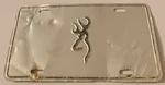 Browning Buckmark Booster License Plate Deer Hunter Hunt. Fixed Price $7.99.