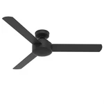 Hunter Fan 52 Inch Contemporary In Matte Black Indoor Ceiling With 3 Blades. Fixed Price $130.99.