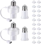 2 Pack E26 Light Usb Socket Adapter, Lamp Power Adapter 5v 1.5a, So. Fixed Price $40.45.