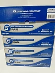Lot Of 5 - Lithonia Lighting 5" / 13cm New Construction Recess Mounting Pan. Fixed Price $9.95.