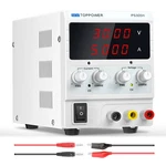 Dc Power Supply,30v 5a Adjustable Regulated Laboratory Bench Black. Fixed Price $70.05.