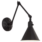 Crystorama Morgan Wall Sconce In Matte Black. Fixed Price $378.00.