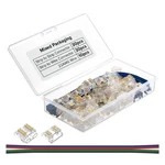 Fcob 4pin 10mm Transparent Connector Kit Solderless 22awg Extension Wire Set. Fixed Price $35.48.