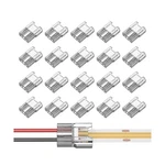 Cob Led Light Strip Connectors 20pcs 8mm 2pin To Wires Tape C.... Fixed Price $13.32.