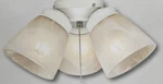 Harbor Breeze Ceiling Fan Light Kit #0745344 White Finish Alabaster Glass New. Fixed Price $54.89.