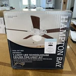Hampton Bay 1-light Multi-finish Ceiling Fan Globe Led Light Kit. Fixed Price $19.99.