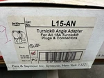 Box Of 9 Pass & Seymour L15-an Turnlok Angle Adapter - L28. Fixed Price $89.99.